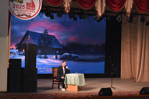 Прошел литературно-поэтический моноспектакль